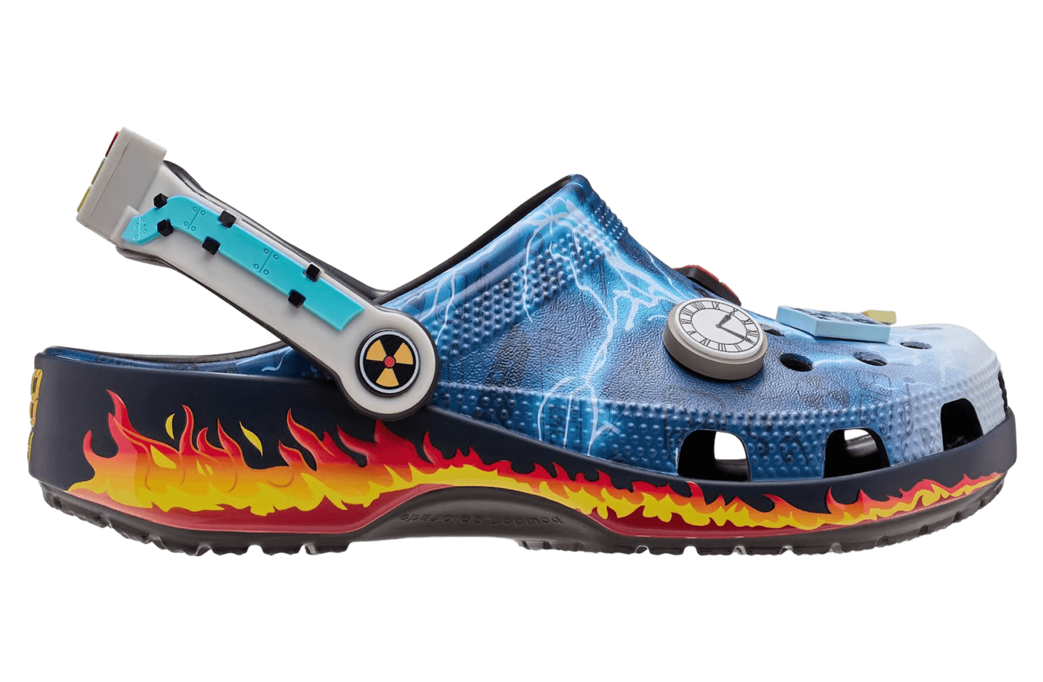 Back to The Future x Crocs Classic Clog release photo