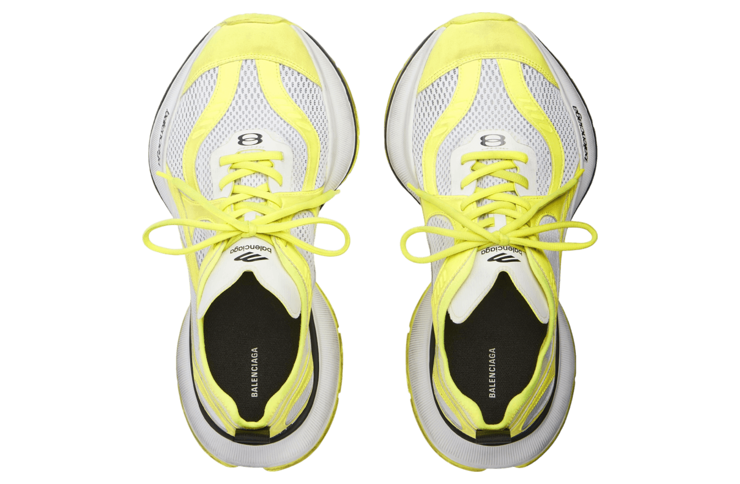 Balenciaga Circuit Neon Yellow / White release photo 7