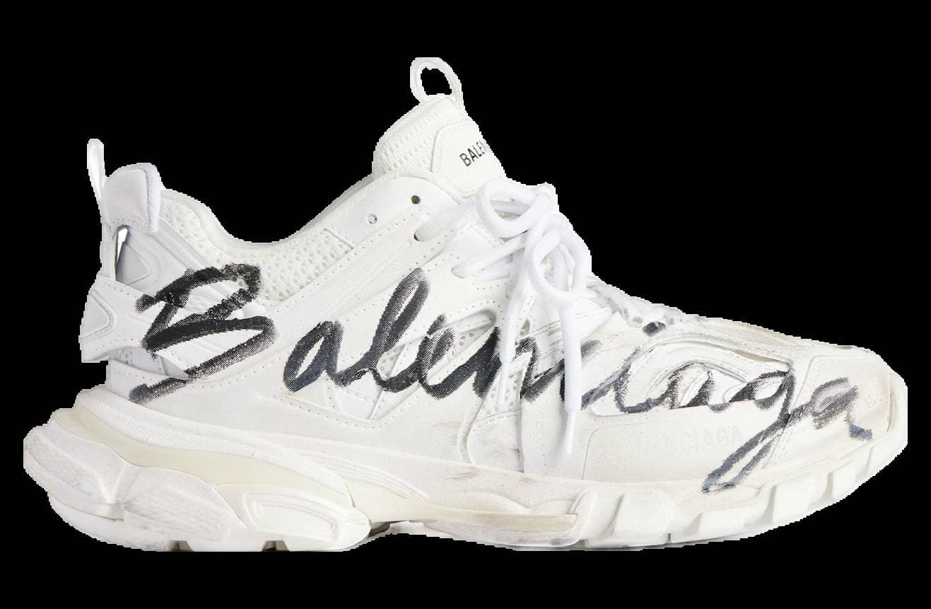 Balenciaga Track Signature WMNS White / Black release photo