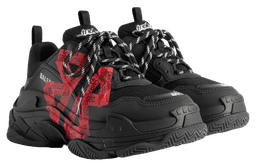 Balenciaga Triple S WMNS Black / Red release thumbnail 2