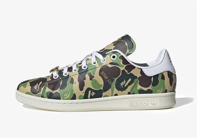 BAPE x adidas Stan Smith ABC Camo adidas release photo