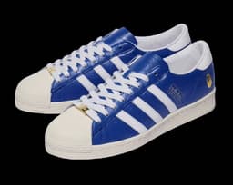 BAPE x adidas Superstar Blue White release thumbnail 2