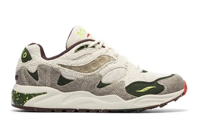 Bodega x Saucony Grid Shadow 2 Jaunt Woven release photo