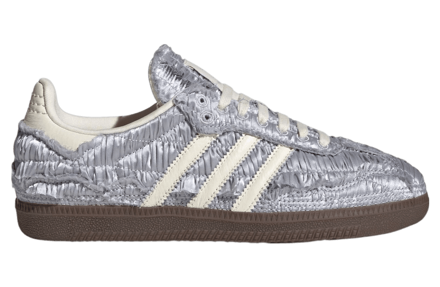 Caroline Hu x adidas Samba Silver Metallic release photo 1