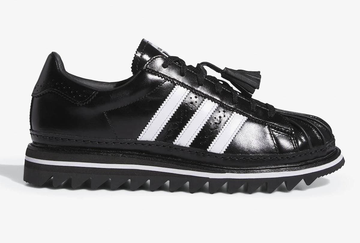 CLOT x adidas Superstar Black White adidas release photo