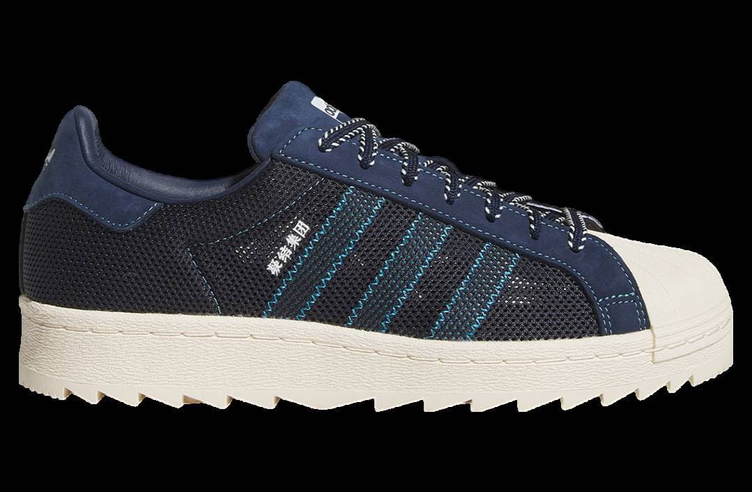 Clot x Adidas Superstar Night Indigo / Cream adidas release photo