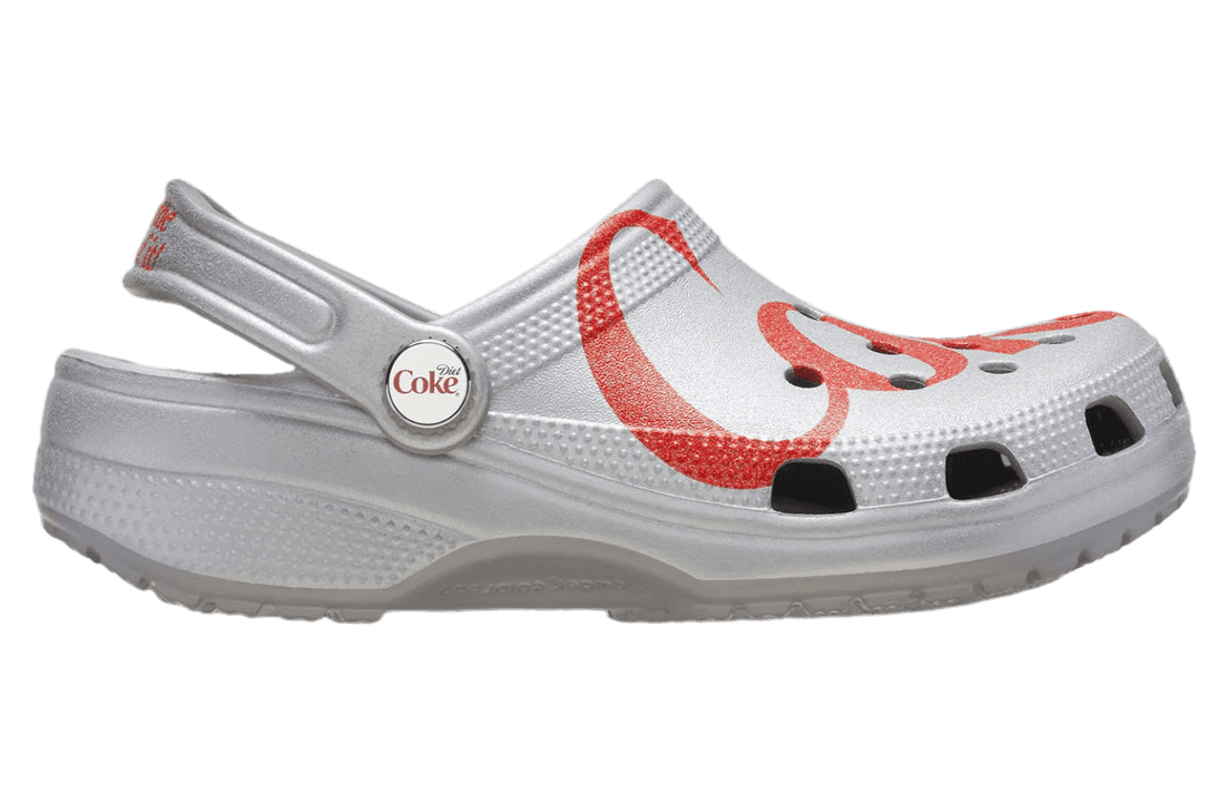 Coca-Cola x Crocs Classic Clog Diet Coke release photo