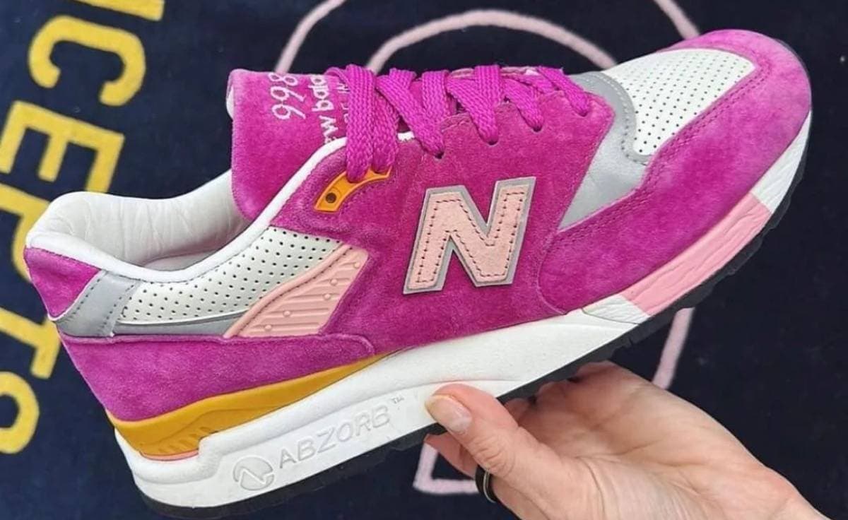 Concepts x New Balance 998 Pink White New Balance release photo