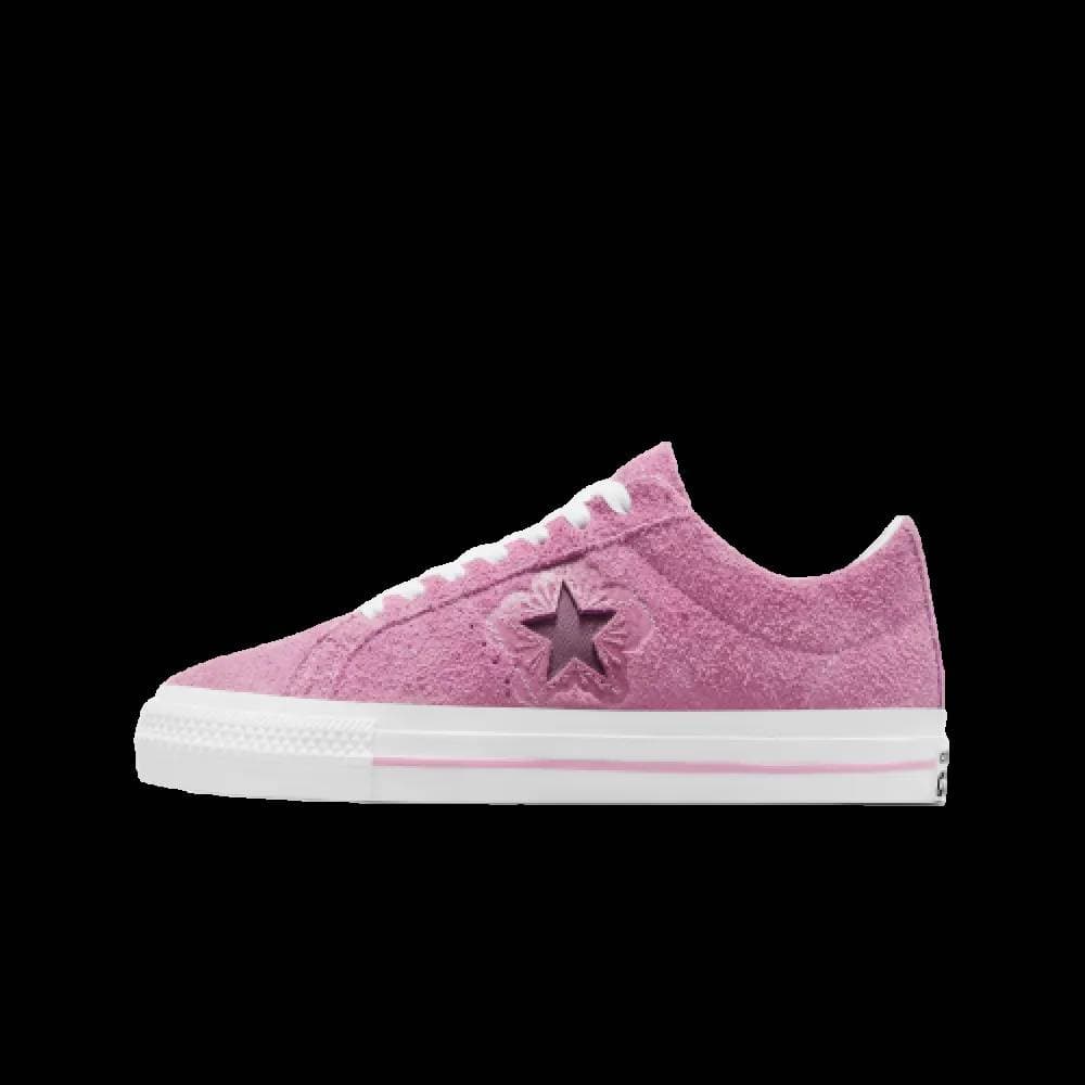 Converse One Star Pro Flower Light Orchid release photo