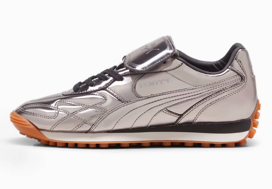 Fenty x PUMA Avanti Aged Silver Puma release photo