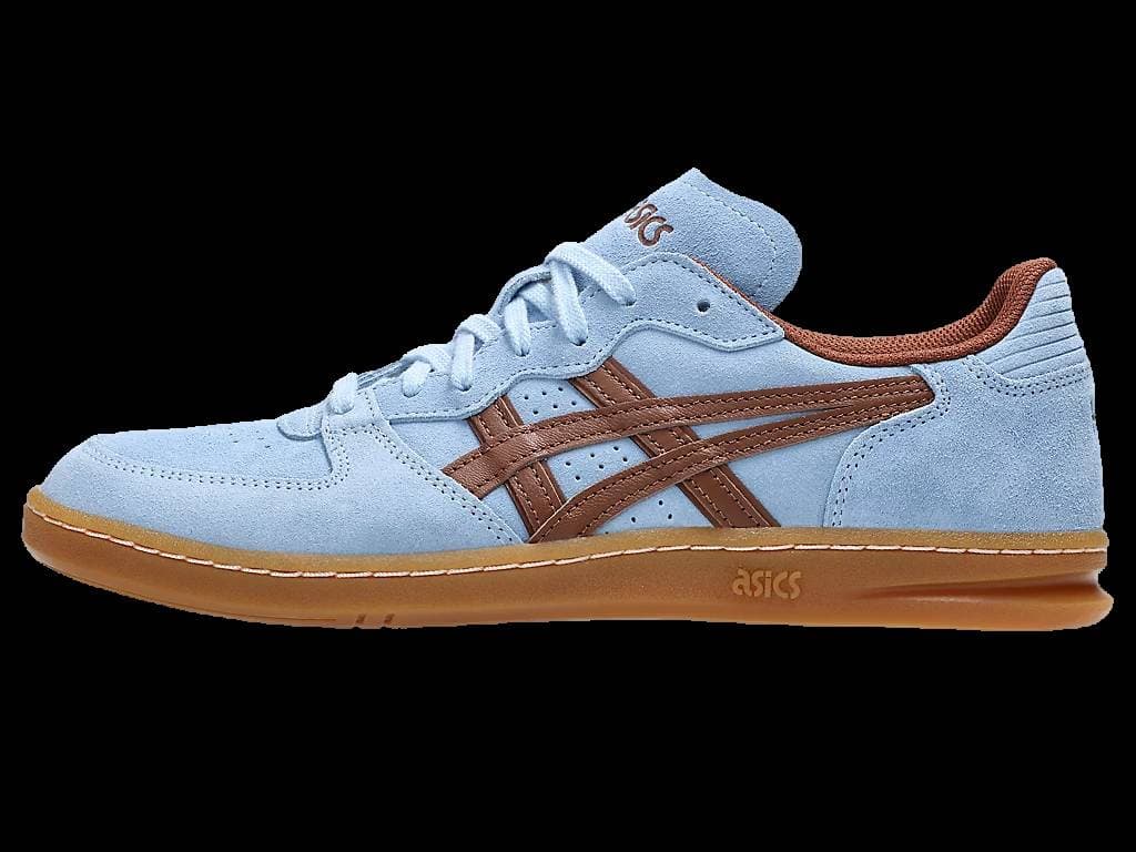 Hey x Asics Skyhand OG Blue ASICS release photo