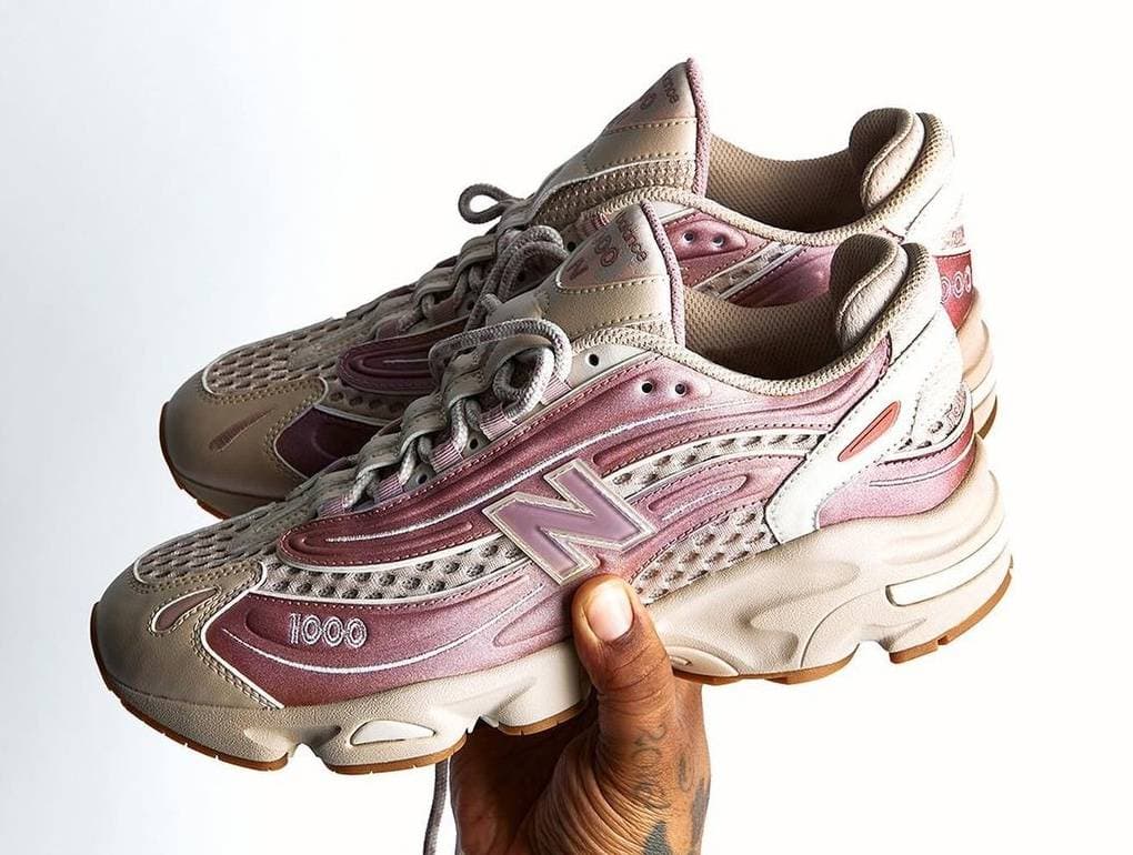 Joe Freshgoods x New Balance 1000 Pink Mink New Balance release photo