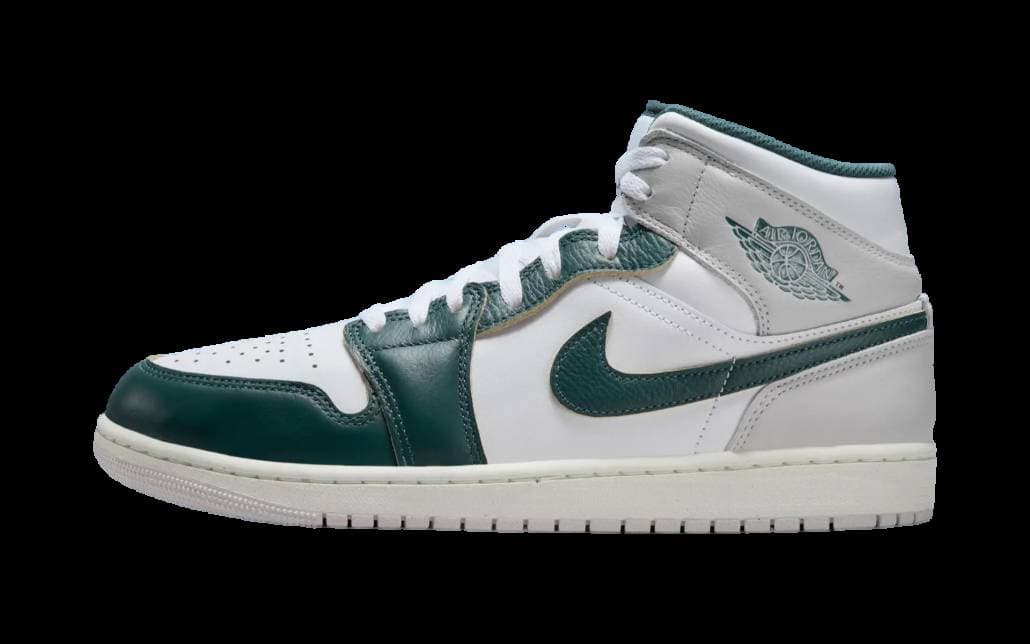 Jordan 1 Mid Oxidized Green Jordan release photo