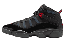 Jordan 6 Rings Anthracite Black/Fire Red release thumbnail 1