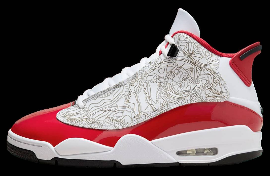 Jordan Dub Zero Red / White Jordan release photo