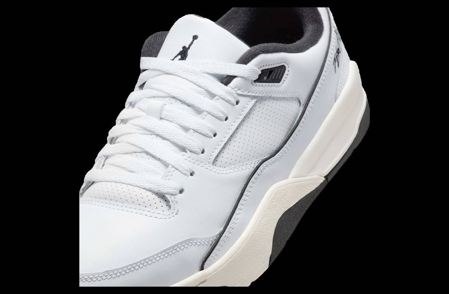 Jordan Flight Court White / Black release photo 6