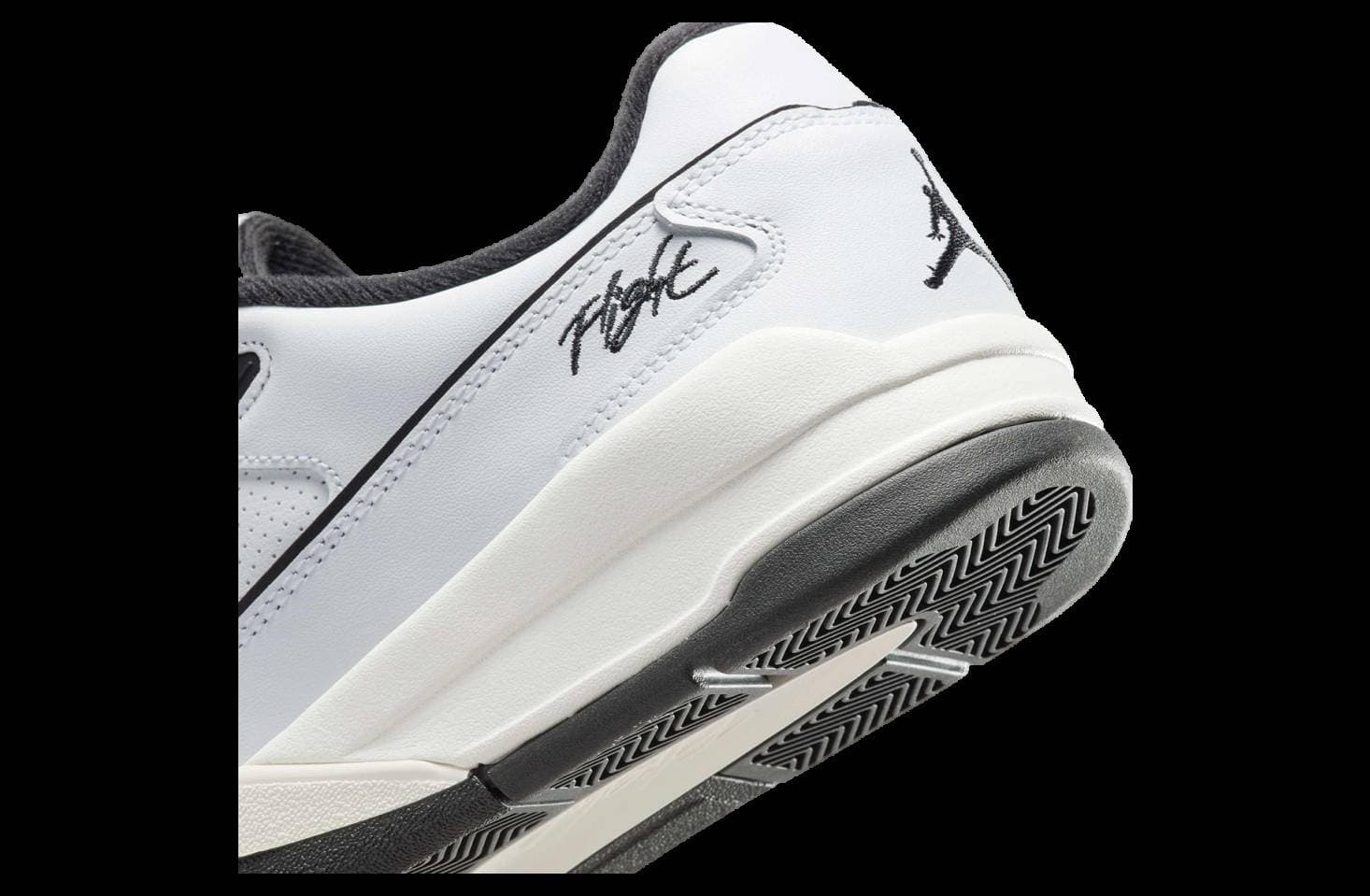 Jordan Flight Court White / Black release photo 7