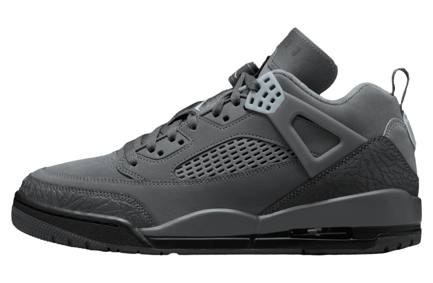Jordan Spizike Low Dark Grey / Black Jordan release photo