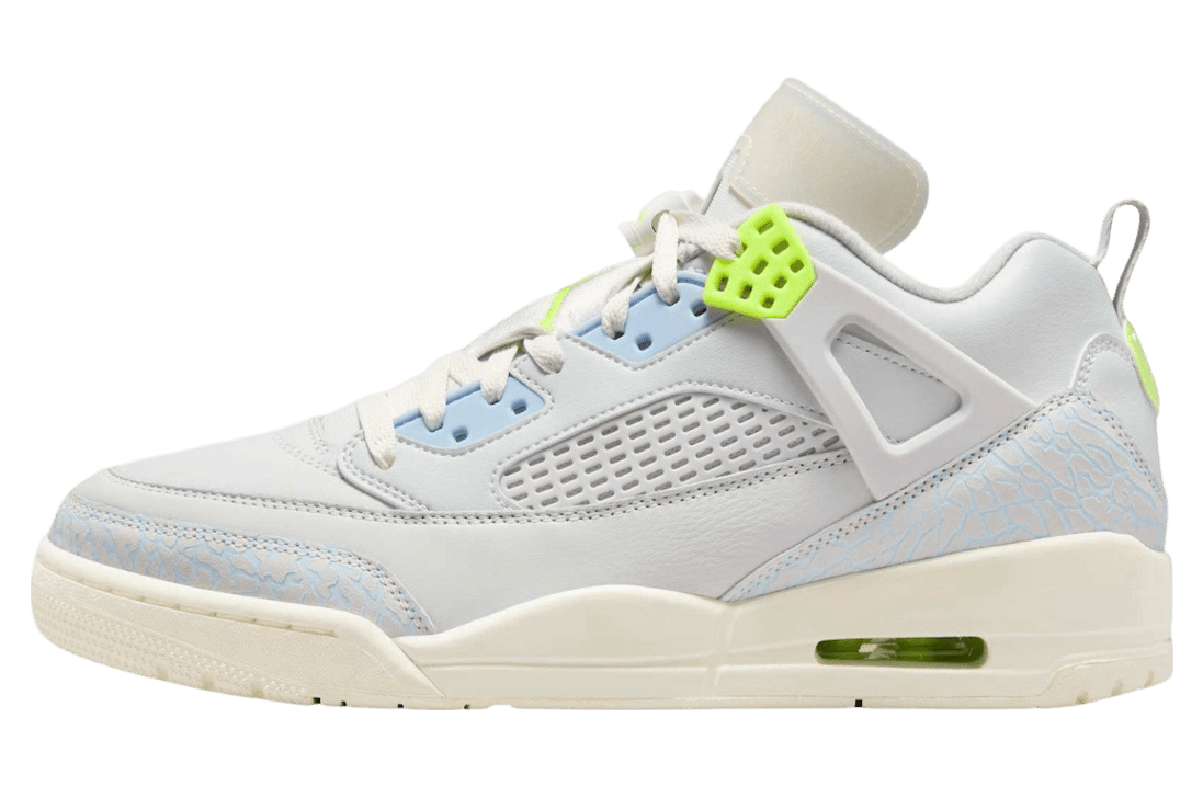 Jordan Spizike Low Photo Dust / Volt Jordan release photo