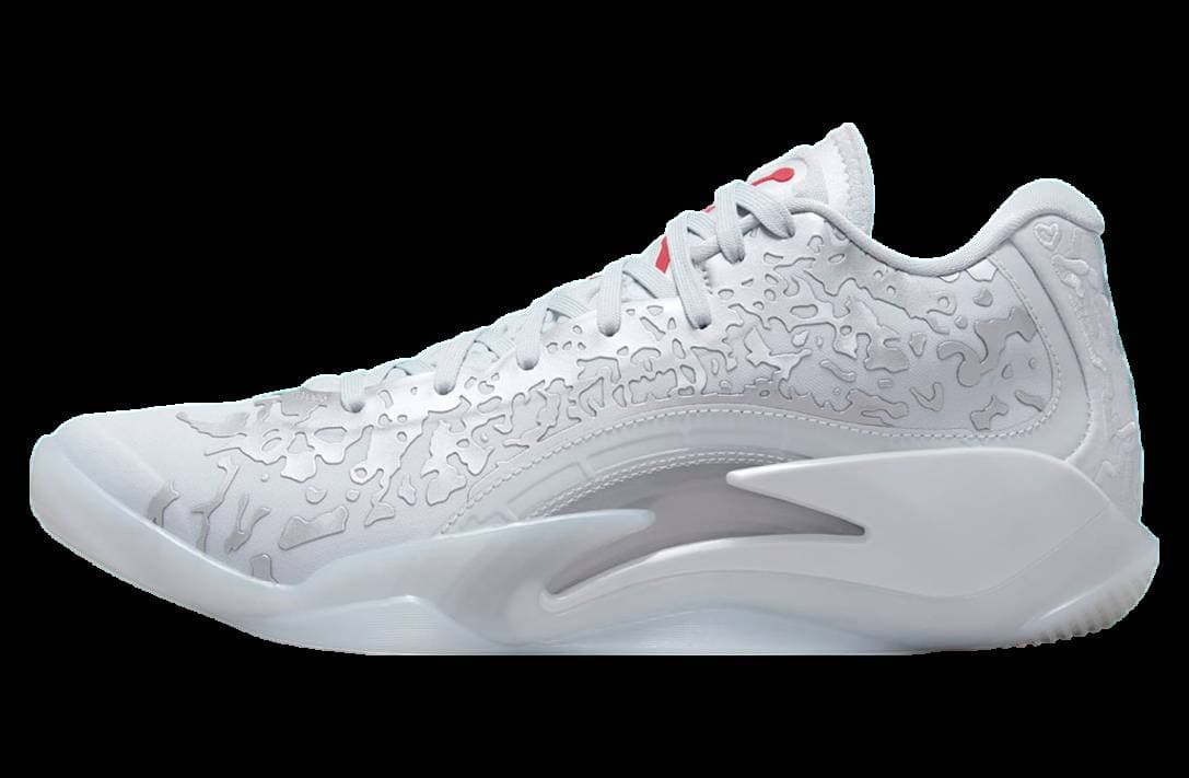 Jordan Zion 3 Pure Platinum / Metallic Silver Jordan release photo