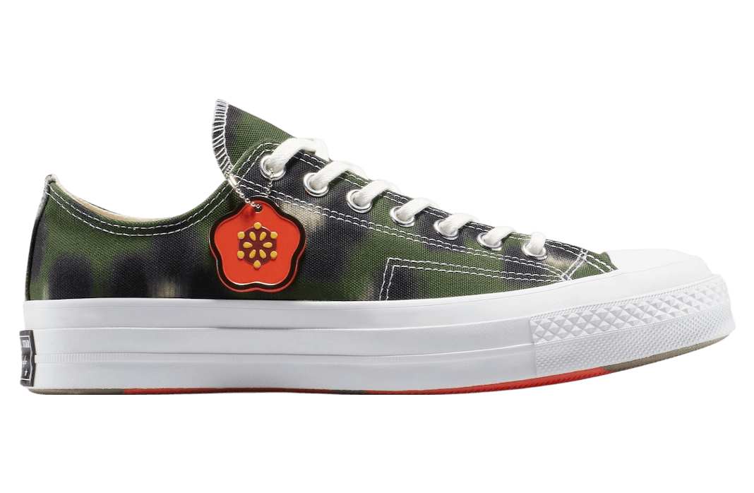Kenzo x Converse Chuck 70 Cypress / Black release photo