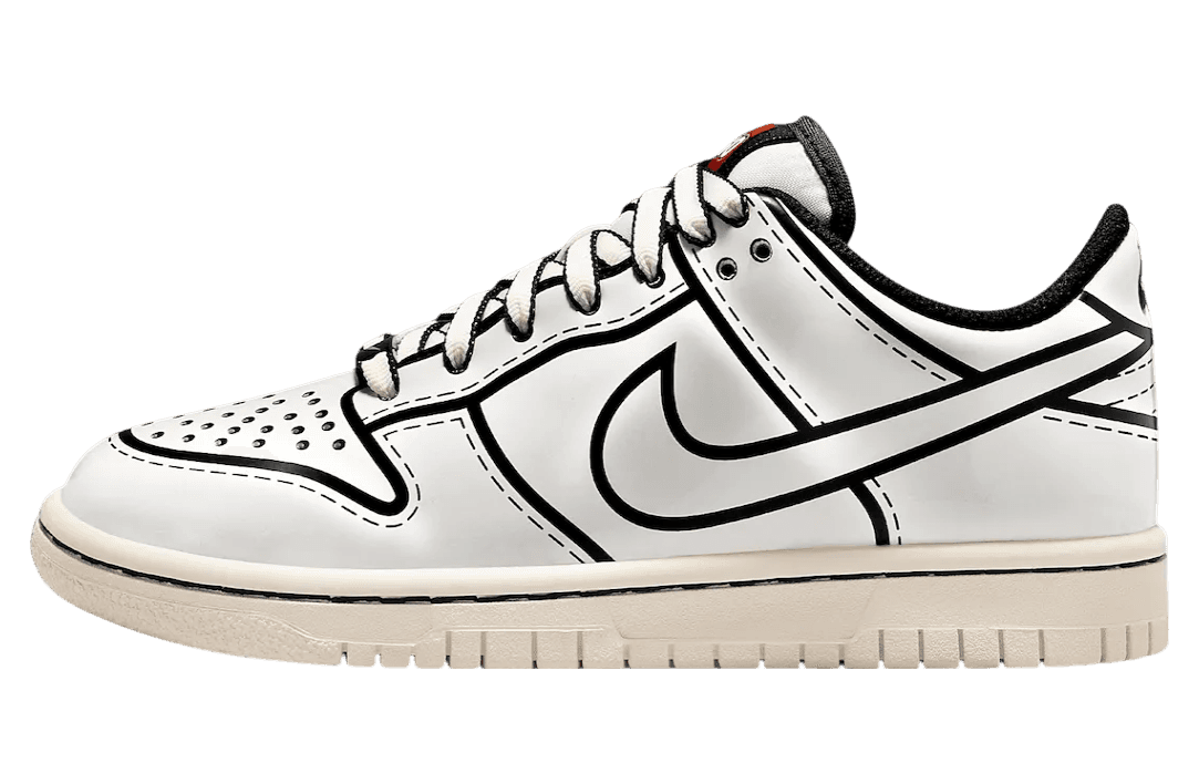 Lego x Nike Dunk Low GS Sail Nike release photo