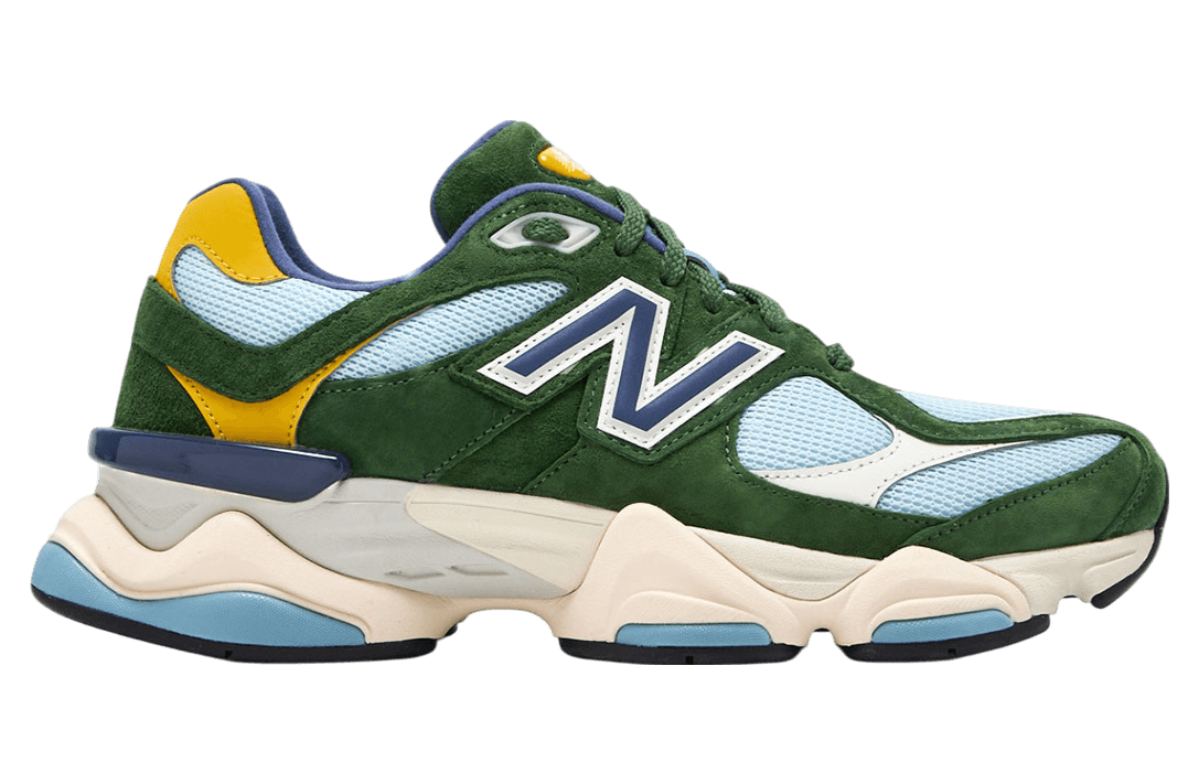 Mens New Balance 9060 Green / Mint New Balance release photo