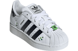 Minecraft x Adidas Superstar GS Creeper release thumbnail 2