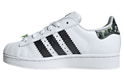 Minecraft x Adidas Superstar GS Creeper release thumbnail 3