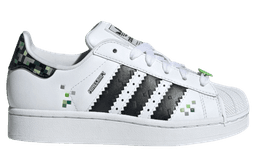 Minecraft x Adidas Superstar GS Creeper release thumbnail 1