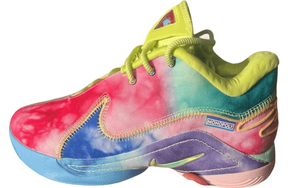 Monopoly x Nike LeBron 22 What The Nike release photo