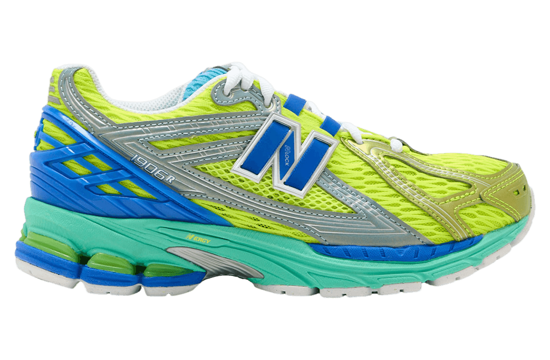 New Balance 1906r Neon / Blue New Balance release photo