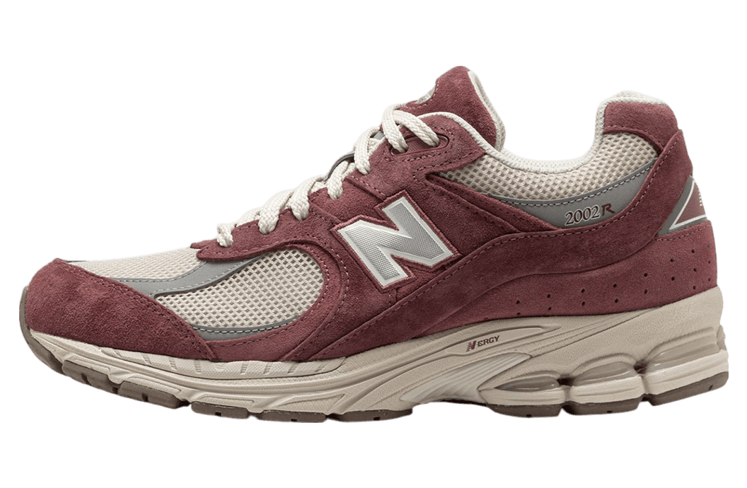 New Balance 2002r Burgundy / Cream New Balance release photo