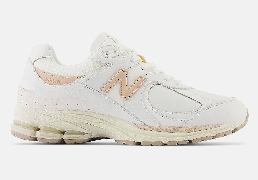 New Balance 2002R White Tan New Balance release photo