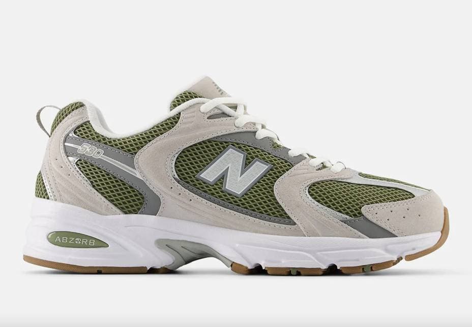 New Balance 530 Dark Olivine New Balance release photo