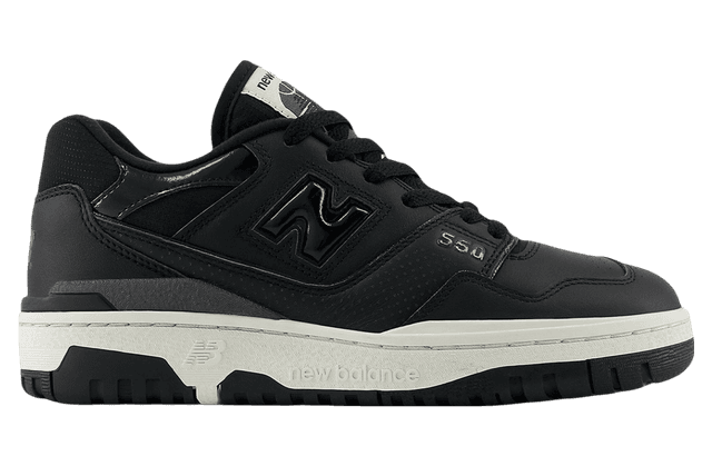 New Balance 550 Black / White New Balance release photo