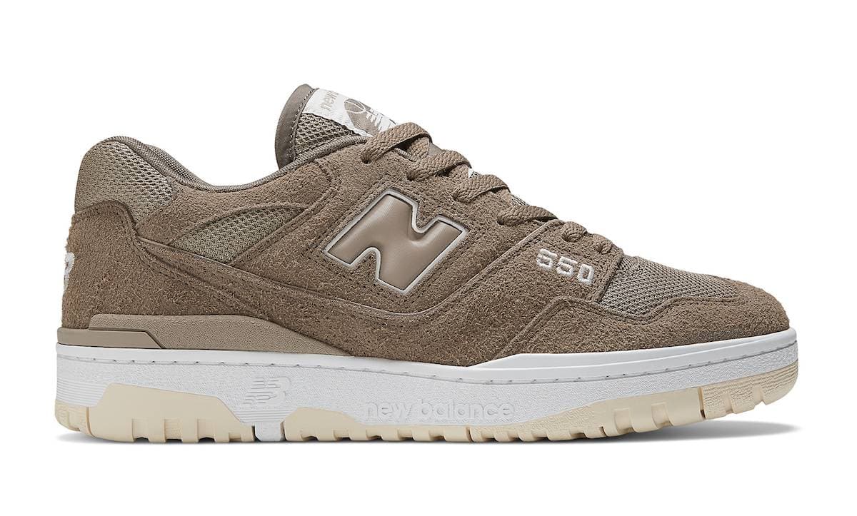 New Balance 550 Mushroom New Balance release photo