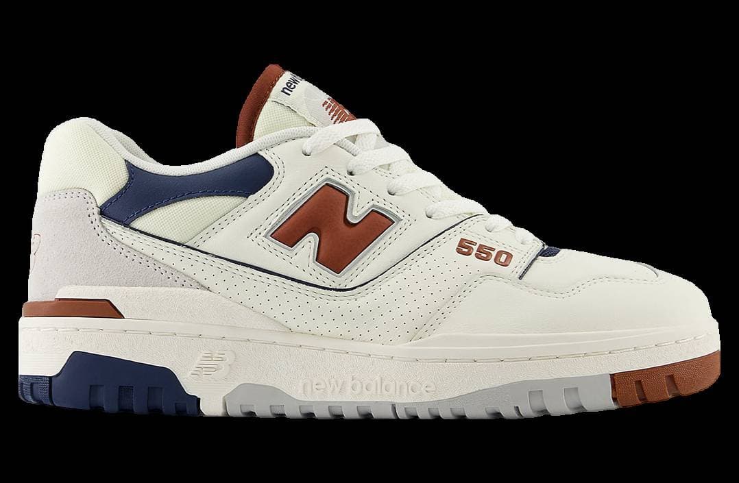 New Balance 550 Sea Salt / Relic Brown New Balance release photo