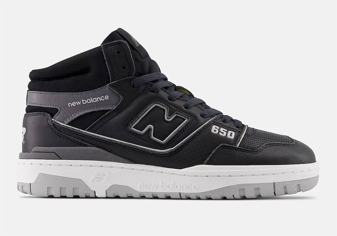 New Balance 650 Black Grey New Balance release photo