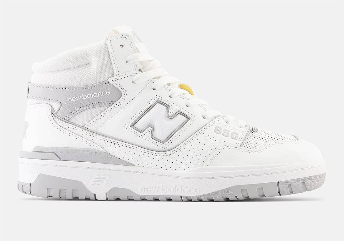 New Balance 650 White Grey New Balance release photo