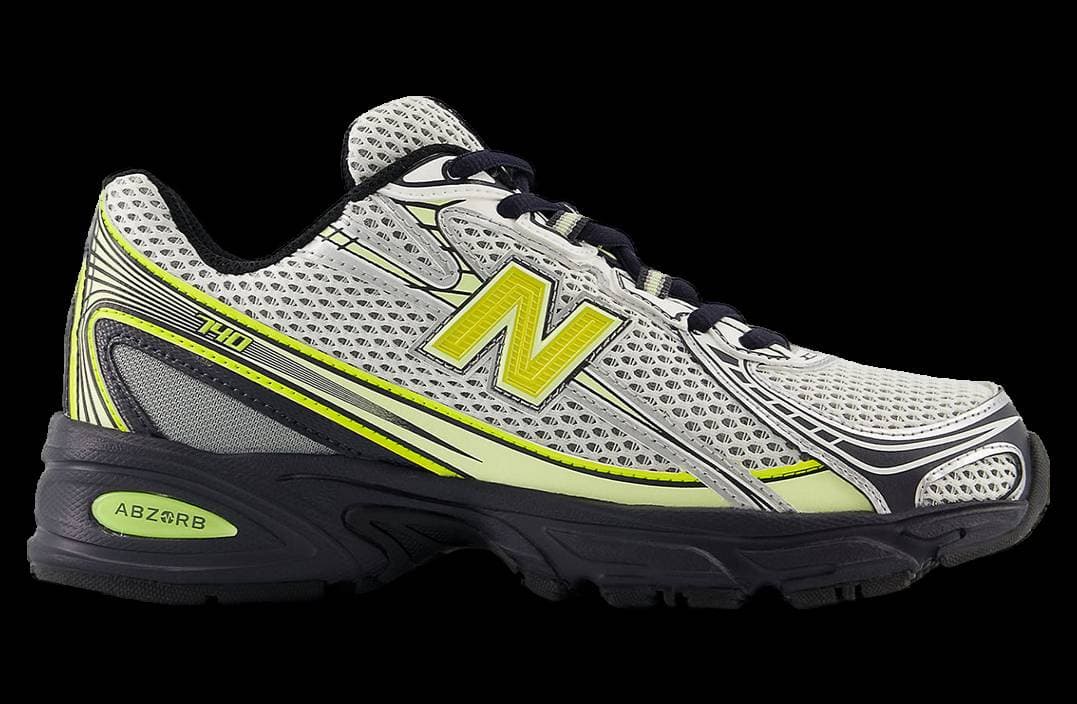 New Balance 740 Silver / Neon release photo 1