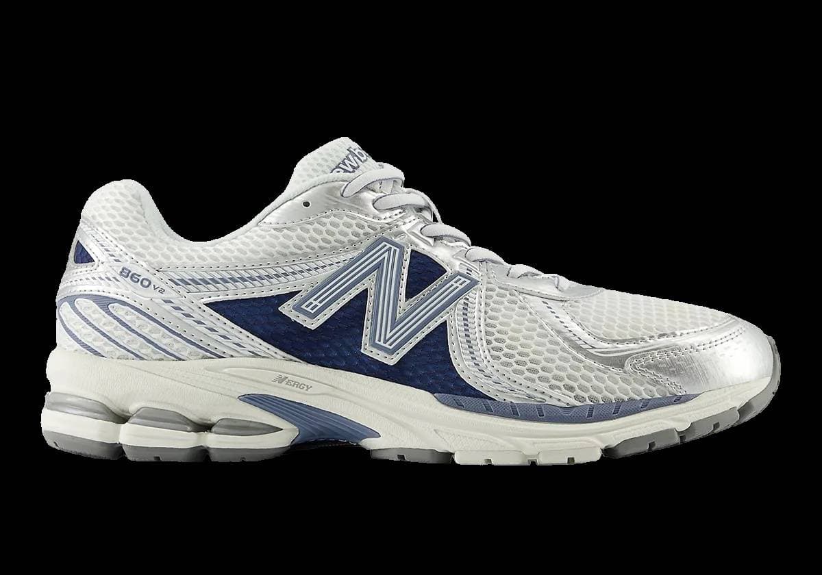New Balance 860V2 Silver Toe Blue New Balance release photo