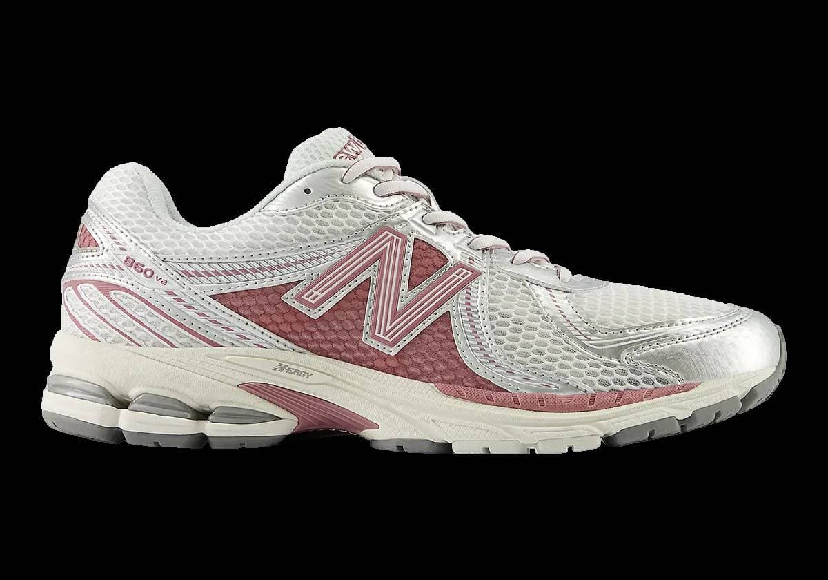 New Balance 860V2 Silver Toe Pink New Balance release photo