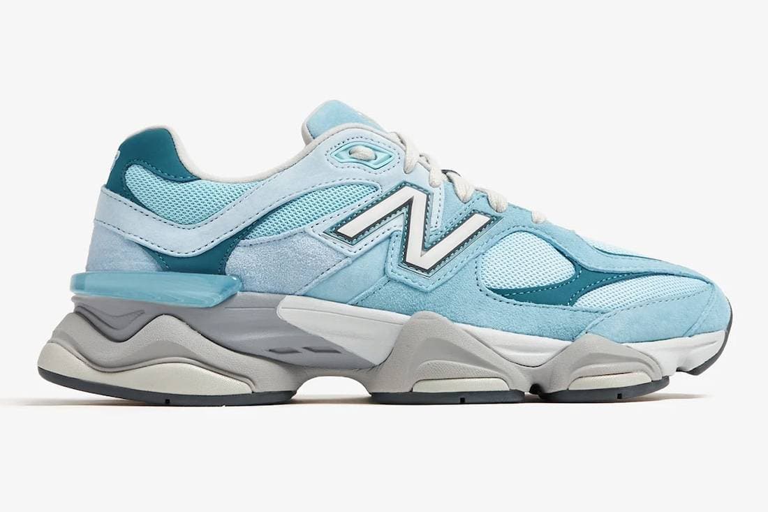 New Balance 9060 Chrome Blue New Balance release photo