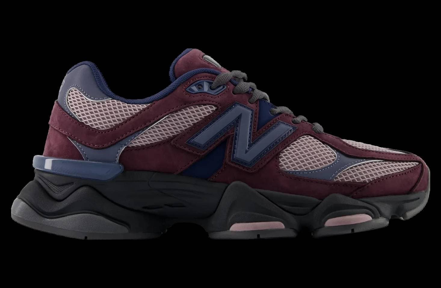 New Balance 9060 Ice Wine / Plum Brown New Balance release photo