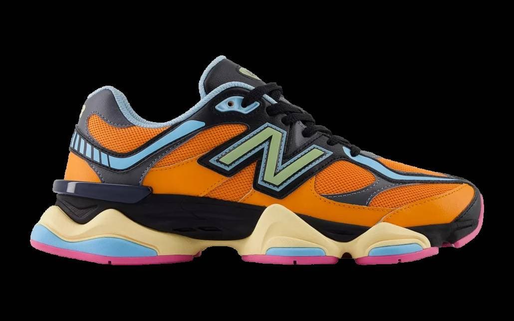 New Balance 9060 Orange Black New Balance release photo