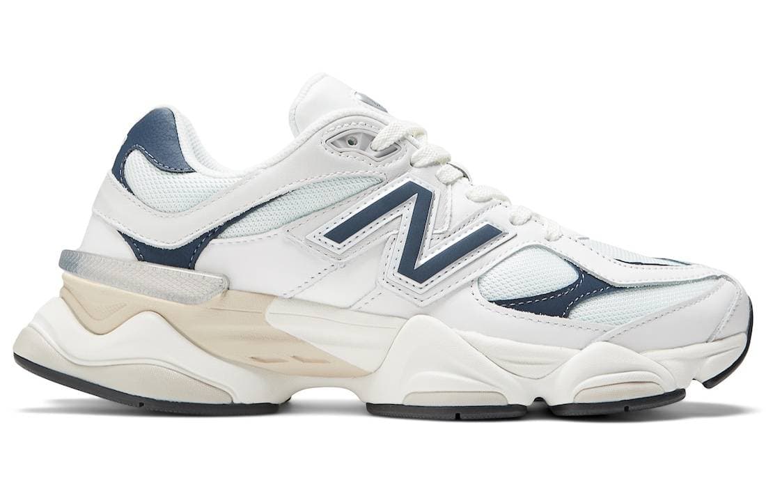 New Balance 9060 White Navy New Balance release photo
