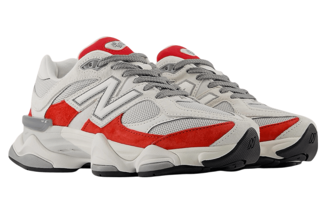 New Balance 9060 White / Red release photo 2
