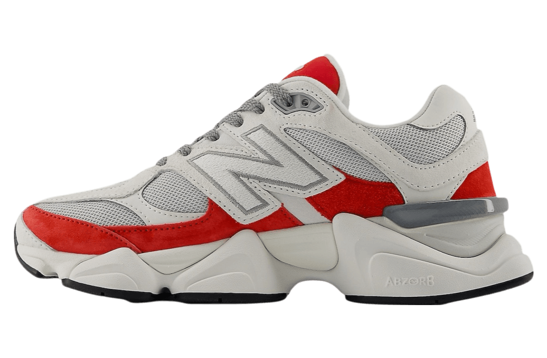 New Balance 9060 White / Red release photo 3