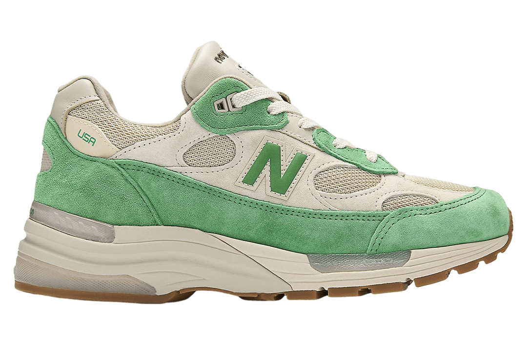 New Balance 992 Made In Usa Mint / Gum New Balance release photo